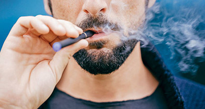Los cigarrillos electrónicos y el riesgo para la salud bucal